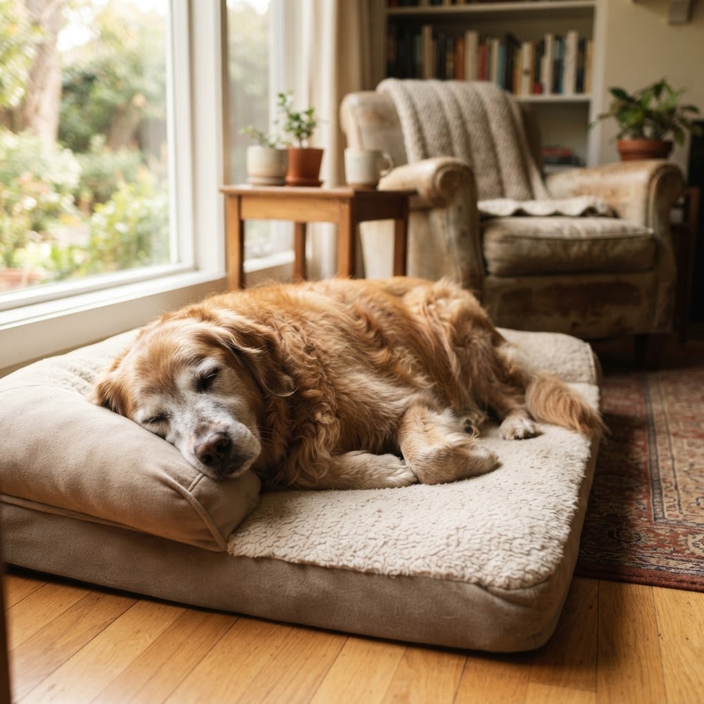 Ansiedade de separação em cães idosos: como ajudar Ansiedade de separação em cães idosos: como ajudar