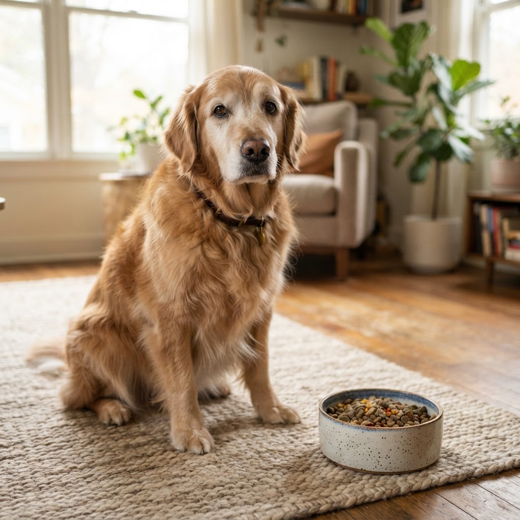 Quanto alimentar cachorro idoso: Guia de porções por peso Quanto alimentar cachorro idoso: Guia de porções por peso
