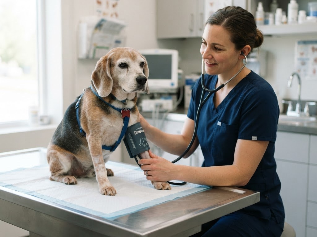 Exames de Rotina para Cão Idoso: O Checkup Semestral Ideal