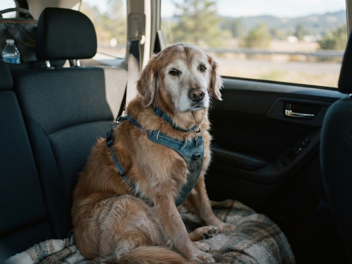 Viagem de Carro com Cão Idoso: Checklist Completo e Dicas Viagem de Carro com Cão Idoso: Checklist Completo e Dicas
